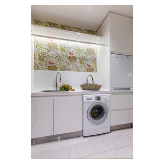 Botanical Laundry by Du Bois Design - Contemporary - Laundry Room ...