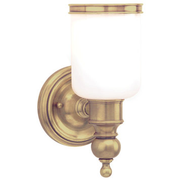 Hudson Valley Lighting 6301 Chatham 1 Light 10" Tall Bathroom - Aged Brass