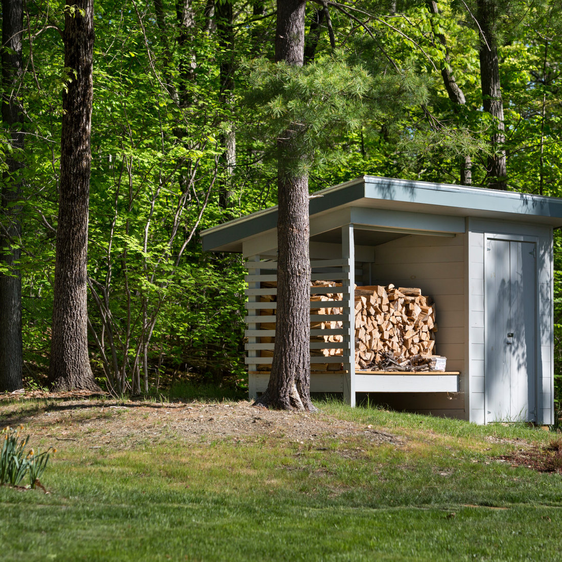 Wood shed