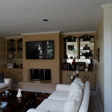 Fireplace re-facing Houston, TX 77057