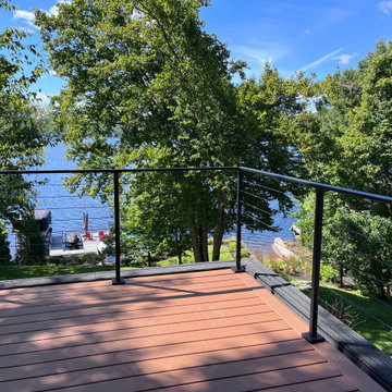 Minimal Visual Obstruction Cable Railing Project in Quebec