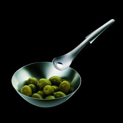 mono - mono Piccino Olive Spoon - Serving Utensils