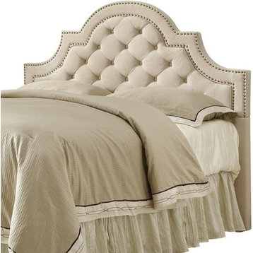 Coaster Ojai Tufted King California King Headboard in Beige