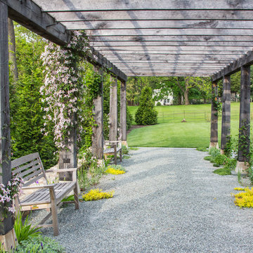 Rain garden and meadow