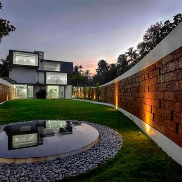 The 'Running Wall' Residence