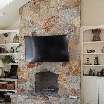 Fireplace TV Installation