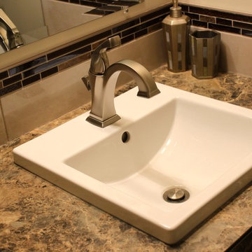 Lethbridge Renovation - Travertine Heaven