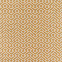 John Lewis & Partners Meeko Furnishing Fabric, Saffron - カーテン生地