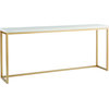 Love Joy Bliss Console Table Alabaster