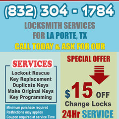Locksmith La Porte Texas