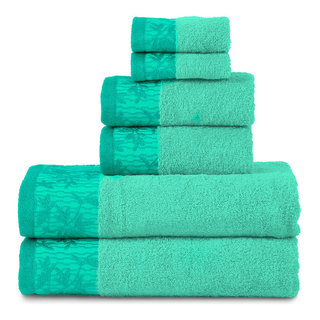 Solid Luxury Premium Cotton 900 GSM Highly Absorbent 2 Piece Bath Towel  Set, Coral by Blue Nile Mills