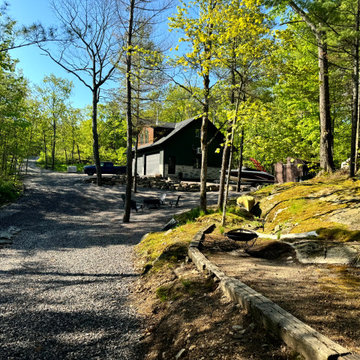 Cottage Garage with loft in the Muskoka Lakes Region