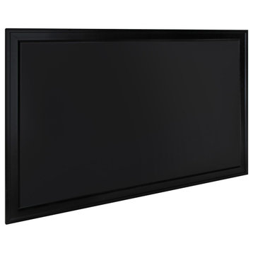Bosc Framed Magnetic Chalkboard, Black 27.5x43.5