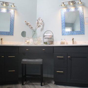 Belle Mead Master Bath Reno, Addition of en-suite bath