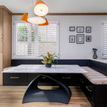Stylish Comfort in a Breakfast Nook