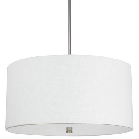 Capital Lighting Loft 4 Light Pendant, Matte Nickel