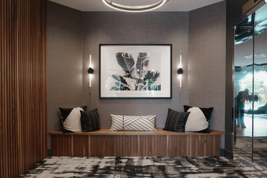 Home design - contemporary home design idea in Grand Rapids