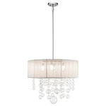elan - Imbuia 24" Pendant, Chrome - At elan, our passion is art and our medium is light; one that elevates a space and everything in it. With each piece in our collection, we create modern sculptures that define a room and your style, while bringing that all-important light to a space. It can make it bolder, softer, more inviting, or simply make an impression. We do it so you can choose that one perfect piece that you've been dreaming about that connects you and your space. Elan is backed by Kichler's commitment to quality and extensive support network. The collection uses only high-end materials and distinctive finishes, and many items are built around Integrated LED. technology.