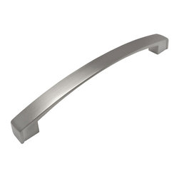 Cosmas - Cabinet Pull, Satin Nickel, Set of 10 - Cabinet And Drawer Handle Pulls