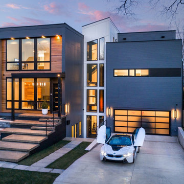 Modern Exterior at Dusk
