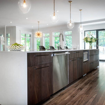 Organik Charm Hardwood Flooring - Kitchen