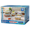 Glasslock Oven Safe Containers, 18-Piece Set