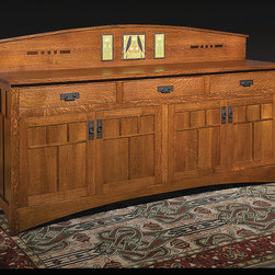 Randalay Buffet in quarter-sawn white oak - Buffets And Sideboards