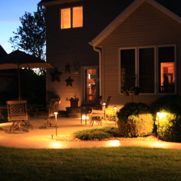 Low voltage landscape lighting will bring your yard to life!