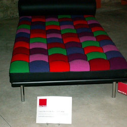 Mies Daybed with Colorful Squares - Living Room Furniture