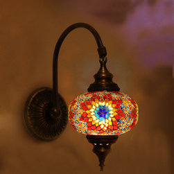 Turkish Style Mosaic Lighting Wall Sconce - Wall Sconces