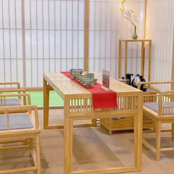 Modern Luxury with Bamboo Flooring & Custom Furnishings