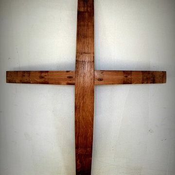 Barrel Stave Cross