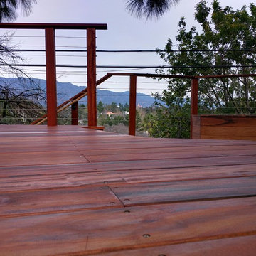 Tigerwood Hillside Deck, Pasadena