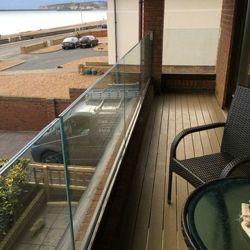 Toughened and Laminated Balcony Glass