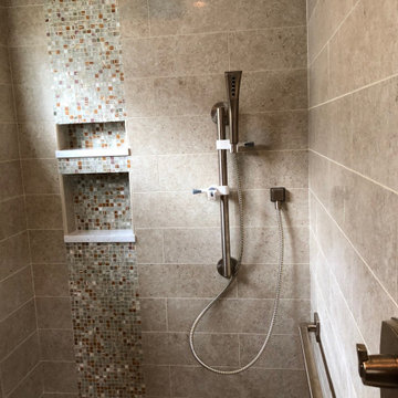 Transformed Mid-Century Modern Bathroom