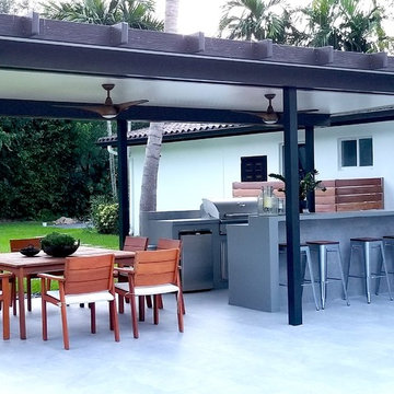 Contemporary Full Patio Remodel