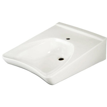 Toto LT308 Cotton White Commercial Wall-Mount Wheelchair Lavatory
