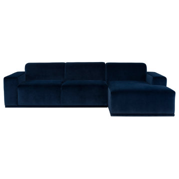 Leo Dusk Fabric Sectional Sofa, HGSN298