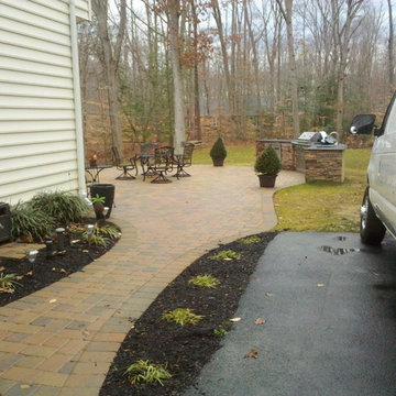 Outdoor Kitchen and Entertainment Area - Port Tobacco, MD