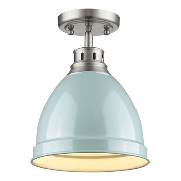 Pewter flush mount ceiling light Clearance