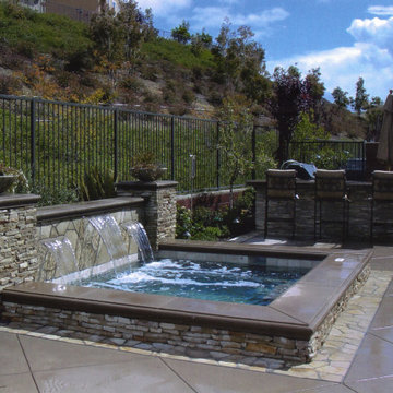 Spa with Waterfalls
