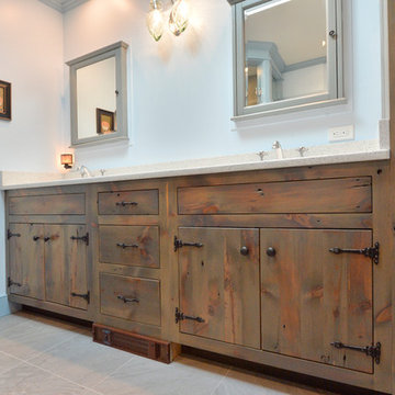 Rustic / Modern Bath remodel