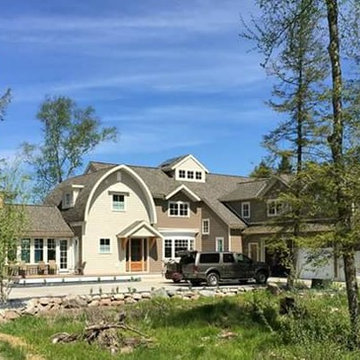 Elk Rapids, Traditional New Construction Lakefront Home, Lake Michigan