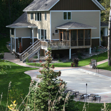 Hudson Township In-Ground Pool and Spa