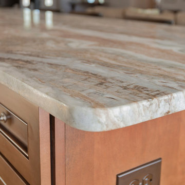 silestone-bianco river kitchen