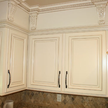 MOCHA GLAZED CABINETS