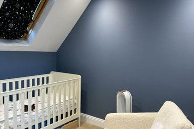 This is an example of a modern nursery in London.