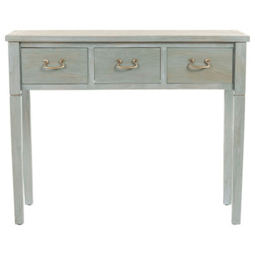 Lou Console With Storage Drawers, Ash Gray