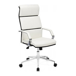 Lider Pro Office Chair | White - Office Chairs