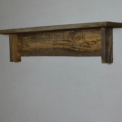 Reclaimed wood shelves - Products